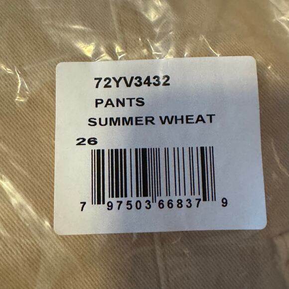 Blank NYC The Hoyt Beige High-Rise Mini Flare Cargo Pants NWT Size 26 - Picture 7 of 9